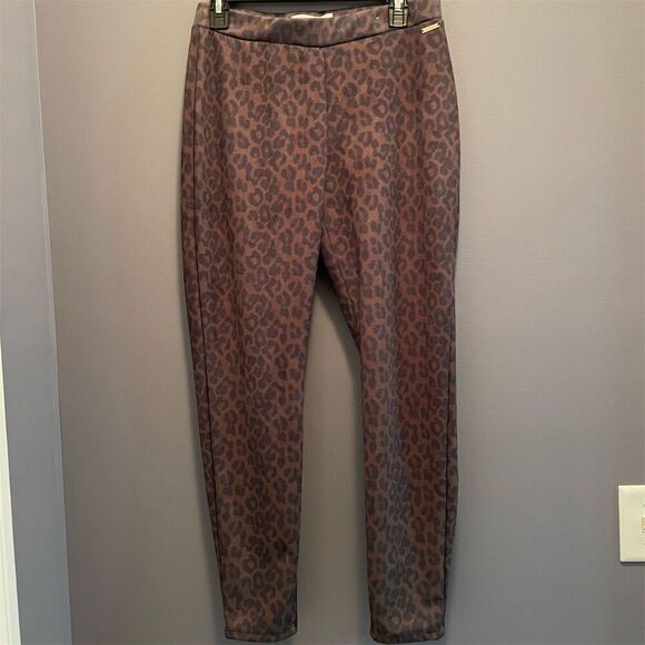 Ellen Tracy Pants - *3/$15 Ellen Tracy Women's Leopard Print Leggings Size M Brown